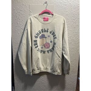 Super Mrkt. Ghouls Just Wanna Have Fun Halloween Crewneck Woman’s Size M/L